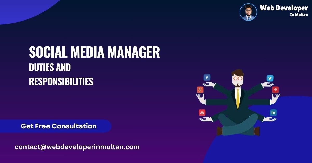 social media manager duties